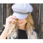Gray & Beige Sailor Cap - Traclet