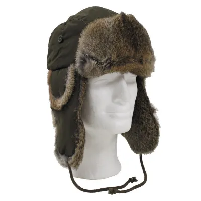 Hatfield Olive Fur Chapka Reference: 4095 | Chapellerie Traclet