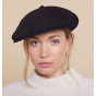 St Jean Black Beret Cap - Heritage by Laulhère