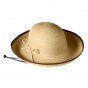 R8 raffia hat with wide brim