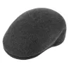 Traclet Gray Heather Wool Domed Ascot Cap Reference: 19409 | Traclet Hat Shop