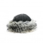 CHAMONIX TOQUE  IN FUR AND COVER  EAR