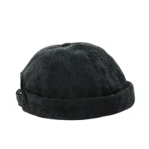 Bonnet Docker Cooper Effet Velours noir - Mtm