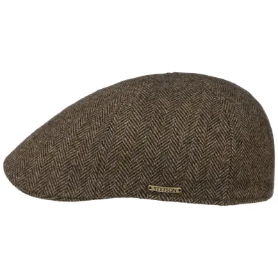 Palmerston Duck Bill Cap Wool Grey - Stetson Reference: 2308 | Traclet Hat Shop