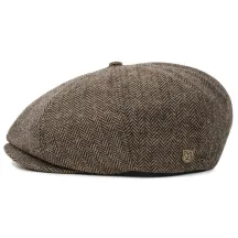 Casquette Brood Herringbone Chevron Marron - Brixton