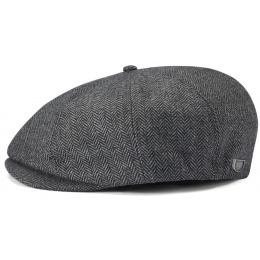 Brixton Brood Herringbone Beret Cap