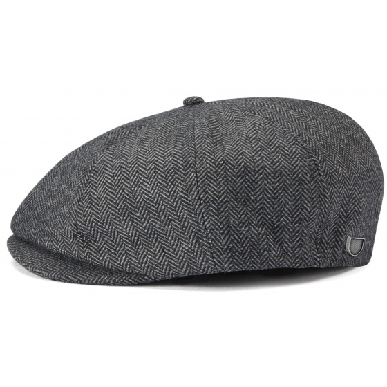 Brixton Brood Herringbone Beret Cap