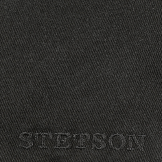 Black Cotton Texas Cap - Stetson