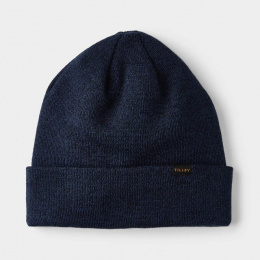 Navy Wool Hiking Beanie - Tilley