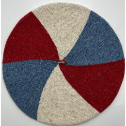 Patriotic Tricolor Beret - The French Beret