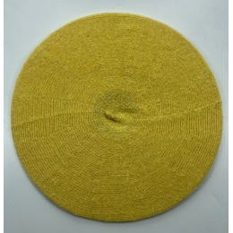 Yellow Organic Cotton Classic Beret - Le Béret Français