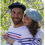 Classic Navy Organic Cotton Beret - Le Béret Français