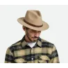 Chapeau Messer Feutre Laine Sand - Brixton
