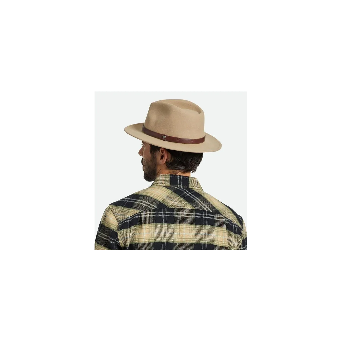 Chapeau Messer Feutre Laine Sand - Brixton Reference : 19447| Chapellerie Traclet