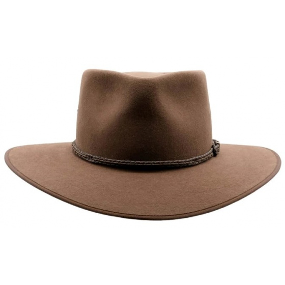 Chapeau Cattleman Feutre Poil Marron - Akubra
