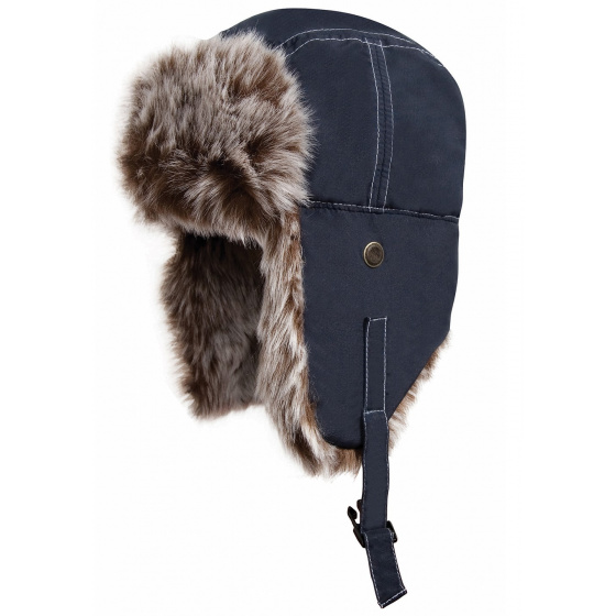 Chapka Sherpa Fausse Fourrure Noir - Traclet Chapka Sherpa Fausse Fourrure Noir - Traclet