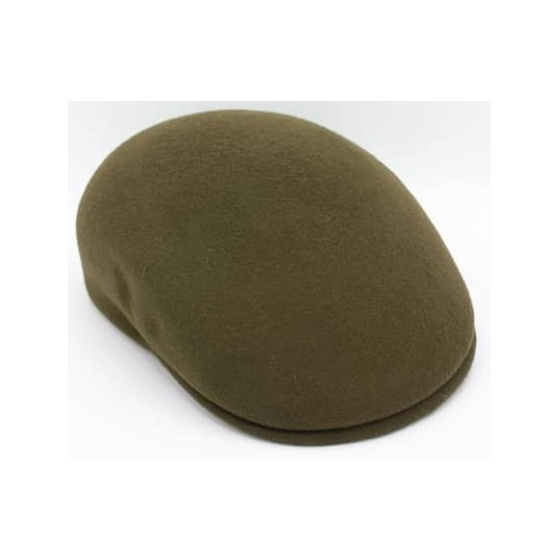 Casquette Bombée Ascot Laine Loden - Traclet