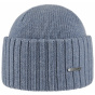 Short Beanie with Cuff Northport Light Blue Wool - Stetson