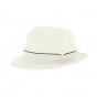 Trilby felt hat with white Borsalino hair