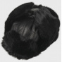 Black Leather Harbor Ushanka & Black Fur