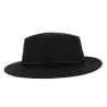 Chapeau Traveller Paris Cache-Oreilles Feutre Laine Noir - Fléchet Reference : 7637 | Chapellerie Traclet
