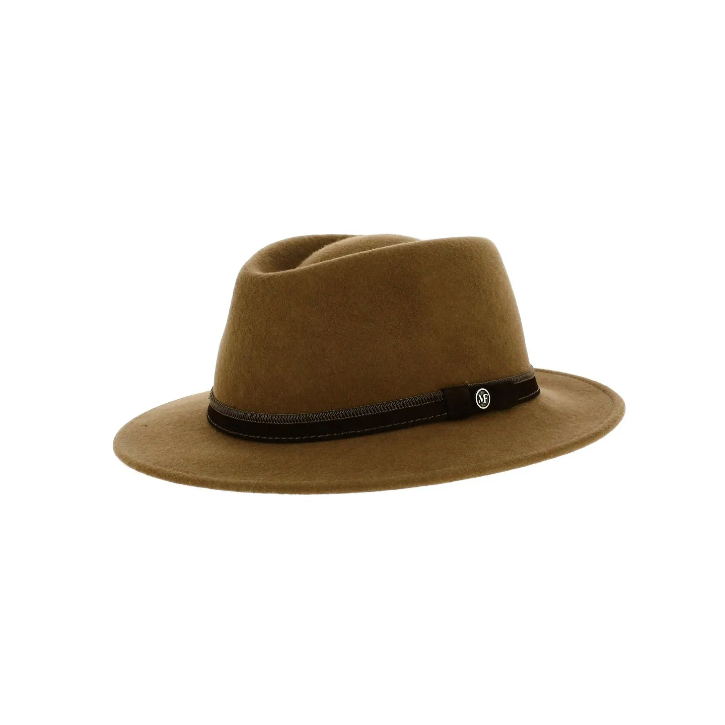 Chapeau Traveller Paris Cache-Oreilles Feutre Laine beige- Fléchet Reference : 19462| Chapellerie Traclet
