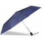 Ultra Strong 3-Section Chevron Umbrella - Isotoner