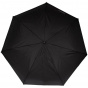 Slim UV-UPF50+ Plain Black Umbrella - Isotoner