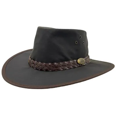Chapeau Traveller Knockabout Coton Huilé - Jacaru  Reference : 19493| Chapellerie Traclet