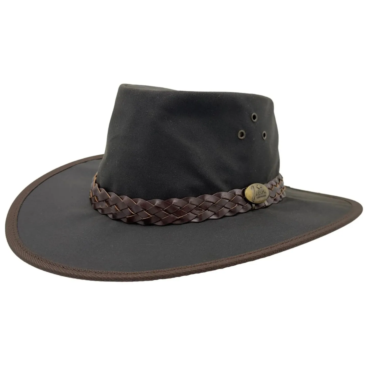 Chapeau Traveller Knockabout Coton Huilé - Jacaru  Reference : 19493| Chapellerie Traclet