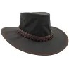 Chapeau Traveller Knockabout Coton Huilé - Jacaru  Reference : 19493| Chapellerie Traclet