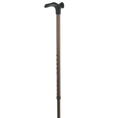 Adjustable Aluminum Brown Cane - Fayet Reference: 14962