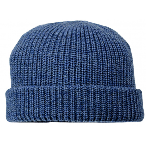 Jules Sailor Hat Blue Jeans Wool - Traclet