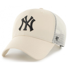 NY Yankees Trucker Cap Natural - 47 Brand