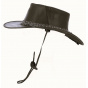 Bandjo Brown Leather Traveller Hat - Aussie Apparel
