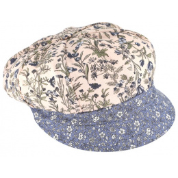 Summer Newsboy Cap Psylvia Cotton - Traclet