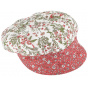 Summer Newsboy Cap Julia Cotton - Traclet