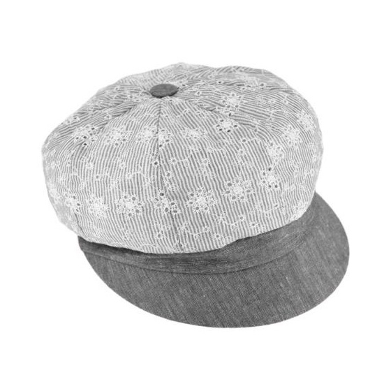 Casquette Gavroche Anémone Grise - Traclet