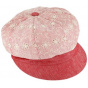 Casquette Gavroche Anémone Rouge - Traclet