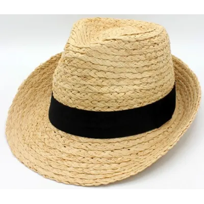 Chapeau Trilby Nonza Paille Naturel - Traclet   Reference : 19560| Chapellerie Traclet