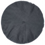 Authentic Summer Cotton Beret Anthracite - Heritage by Laulhère