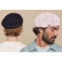 Black Cotton Summer Athleta Beret - Laulhère