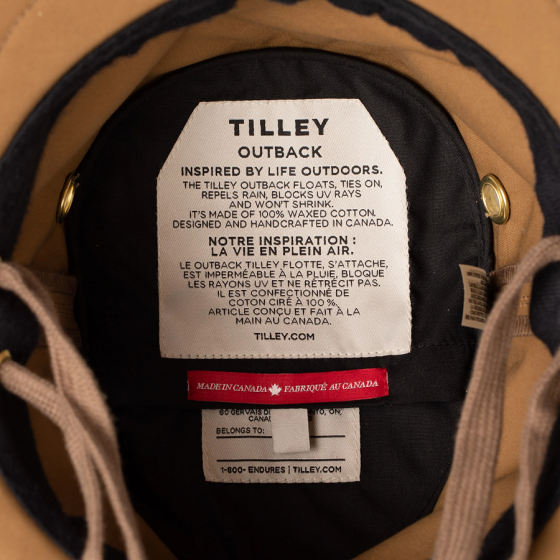 Chapeau TWC7 Imperméable Bronze UPF50 + - Tilley