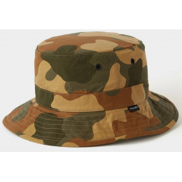 Camouflage Waxed Cotton Bucket Hat - Tilley