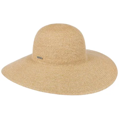 Ladies Toyo Beige Wide-Brimmed Hat - Stetson ref 19581 traclet hat shop