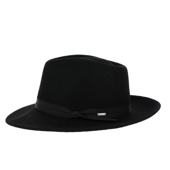 Dayton convertible brim ranch hat black - Brixton