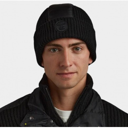 Black Merino Wool Tech Beanie - Tilley