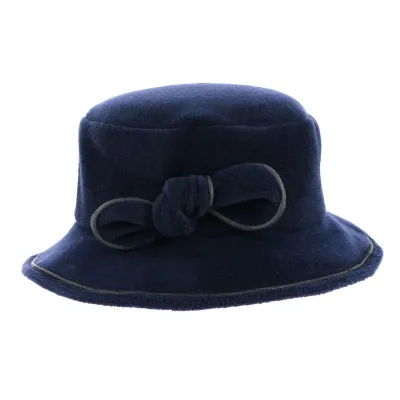 Chapeau Bob Corine polaire marine - Traclet