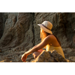 Traveller Savane High Protection Hat String Beige UV 50+ Protection - Soway