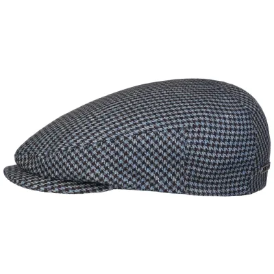 Flat Cap Honeycomb Silk Blue UPF 40+ - Stetson Reference: 19596| Traclet Hat Shop